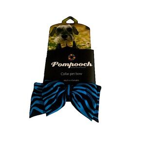 NWT Pompooch Pet Dog Collar Bow Tie